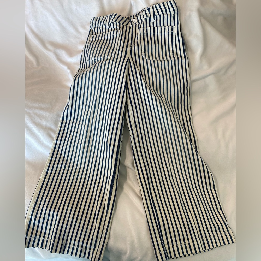 Girls Gymboree wide leg jeans